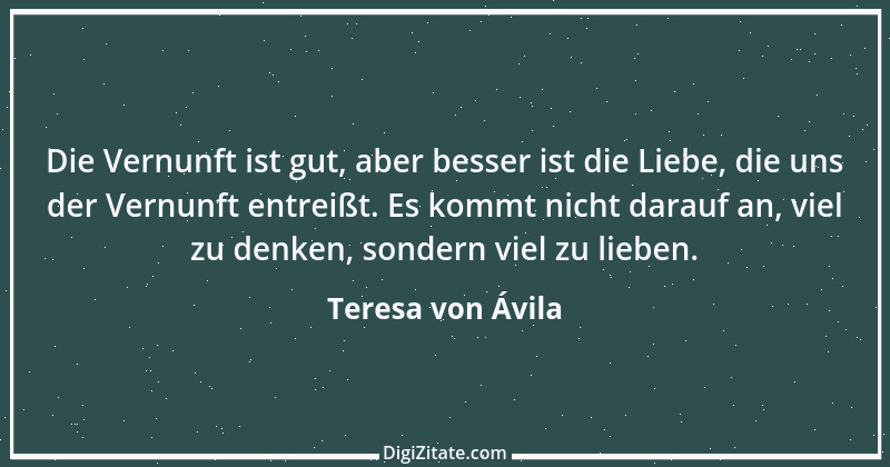 Zitat von Teresa von Ávila 3