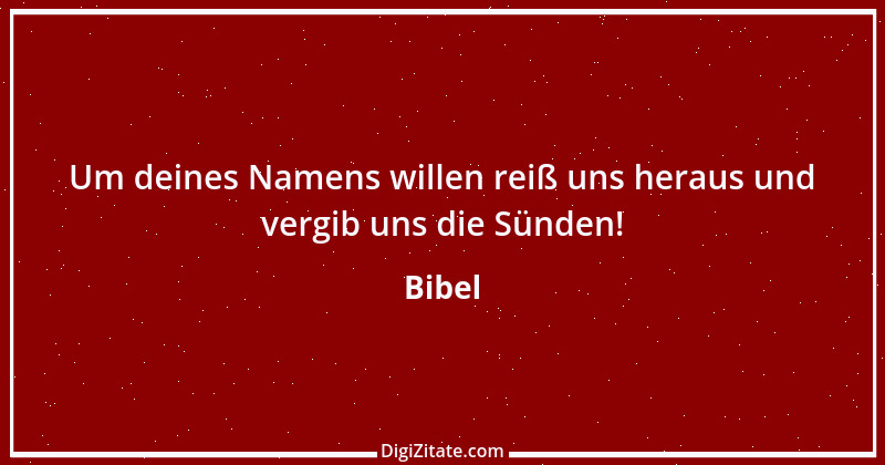 Zitat von Bibel 419