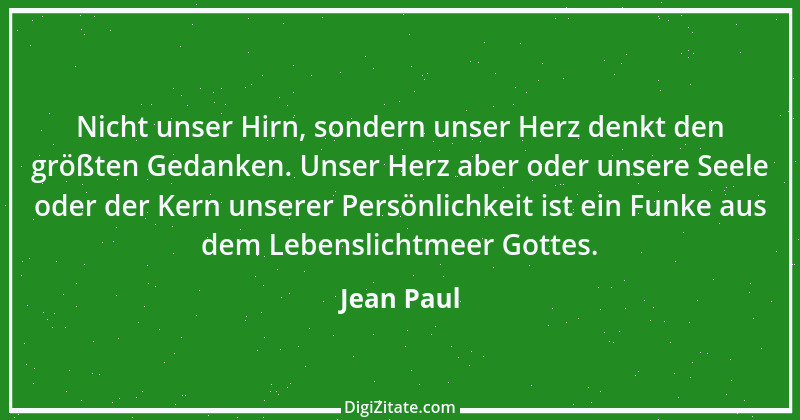 Zitat von Jean Paul 529