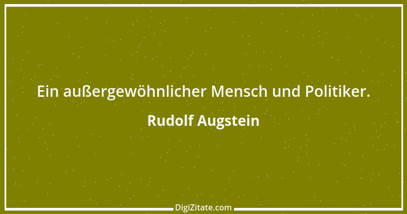 Zitat von Rudolf Augstein 5