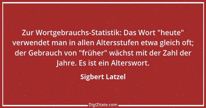 Zitat von Sigbert Latzel 293