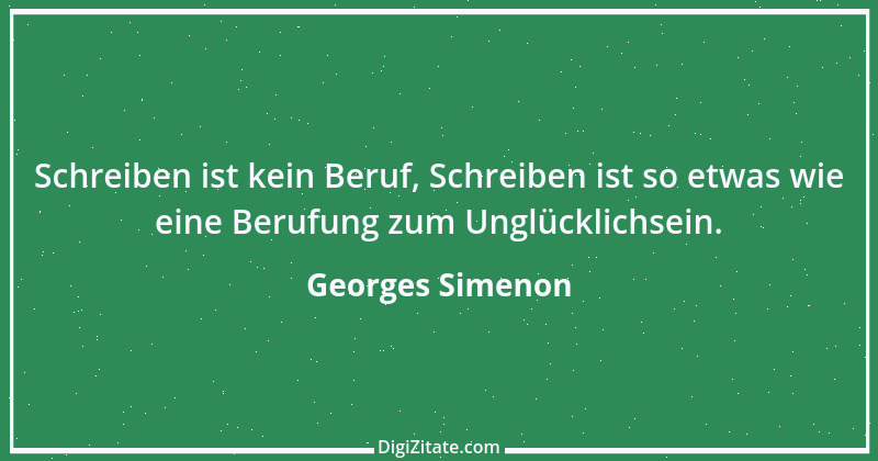 Zitat von Georges Simenon 11