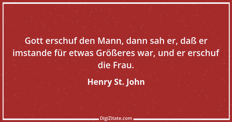 Zitat von Henry St. John 3