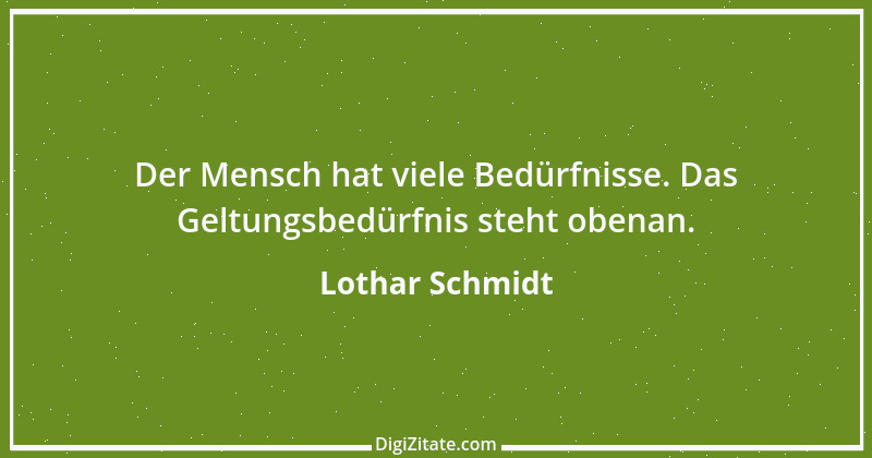 Zitat von Lothar Schmidt 81