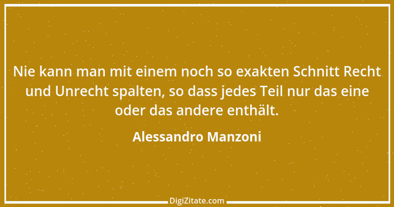 Zitat von Alessandro Manzoni 20