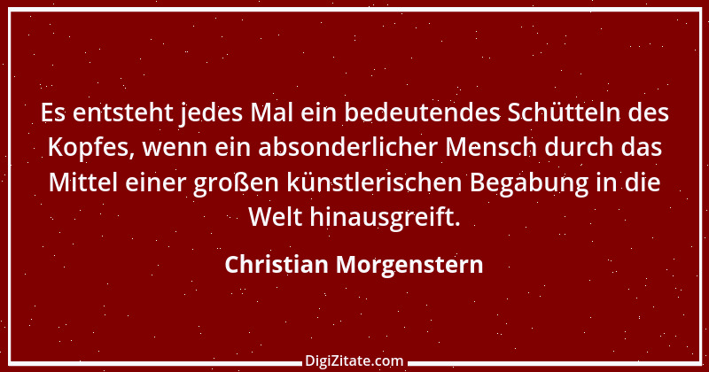 Zitat von Christian Morgenstern 315