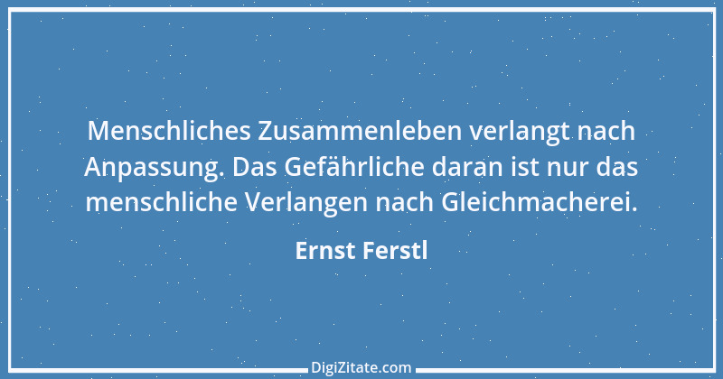 Zitat von Ernst Ferstl 2233