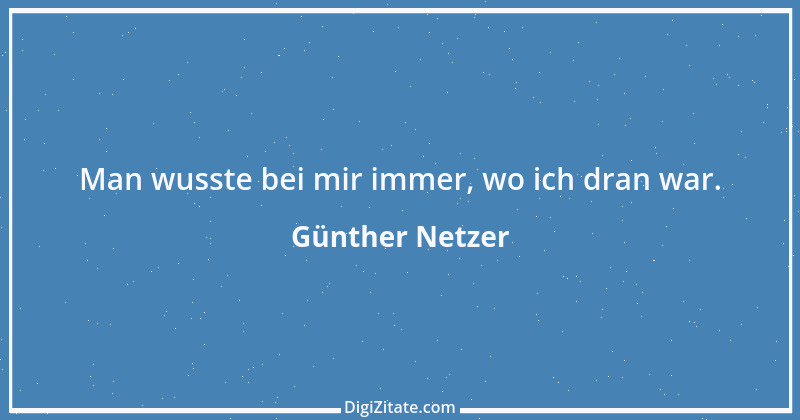 Zitat von Günther Netzer 30