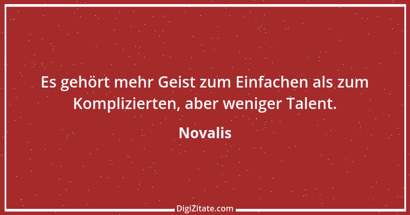 Zitat von Novalis 116