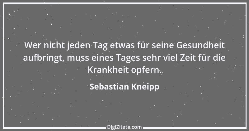 Zitat von Sebastian Kneipp 20