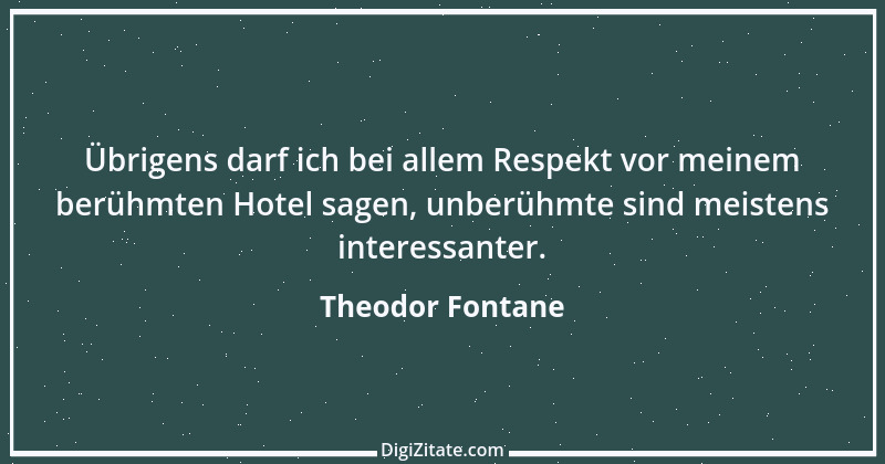 Zitat von Theodor Fontane 54