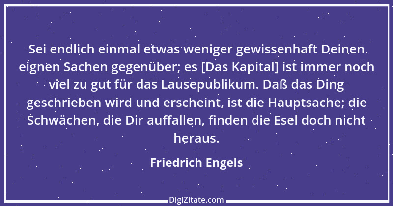 Zitat von Friedrich Engels 34