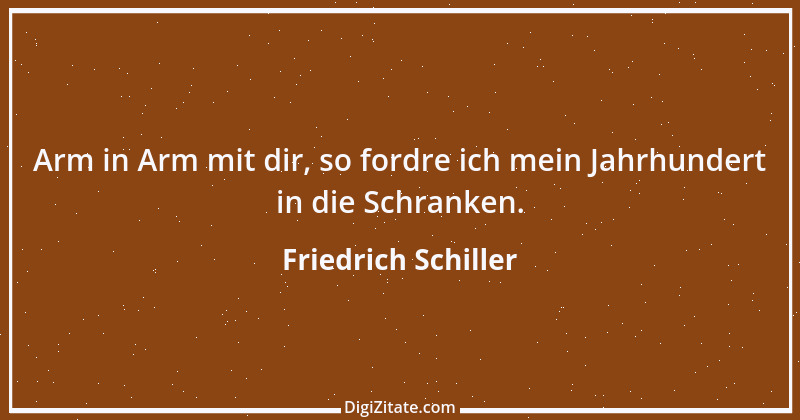 Zitat von Friedrich Schiller 1903