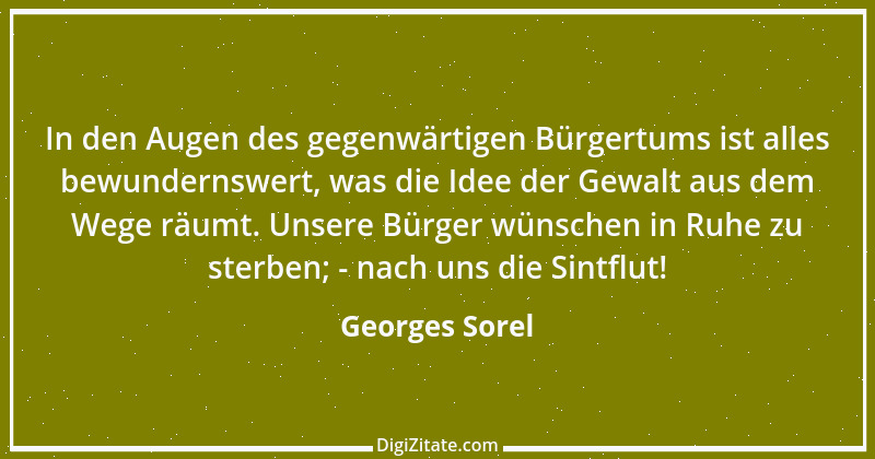 Zitat von Georges Sorel 1