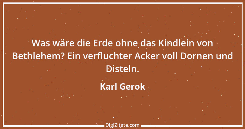 Zitat von Karl Gerok 1