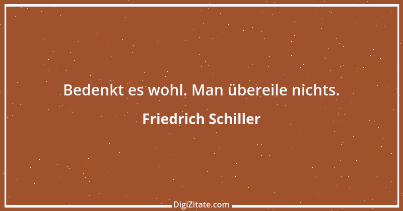 Zitat von Friedrich Schiller 904