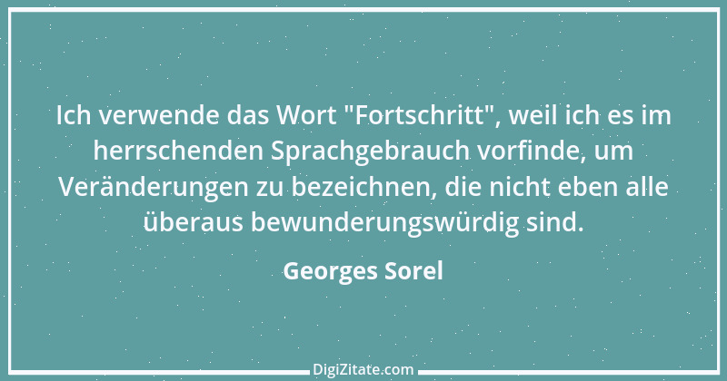 Zitat von Georges Sorel 2