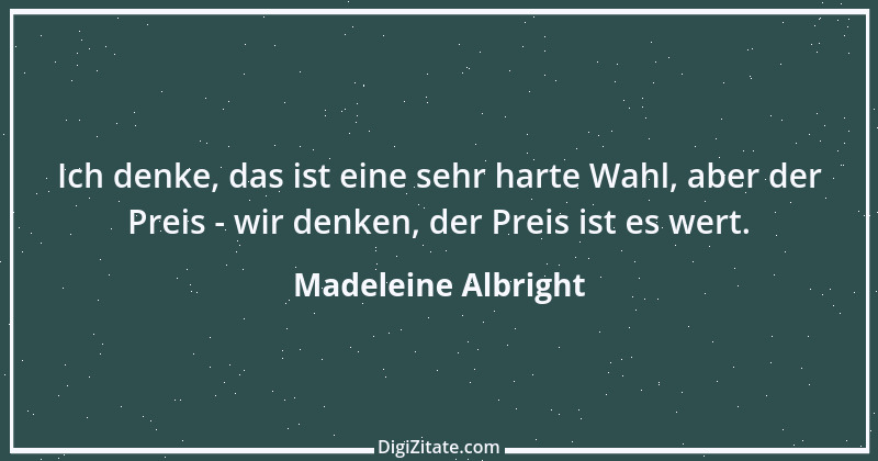 Zitat von Madeleine Albright 5