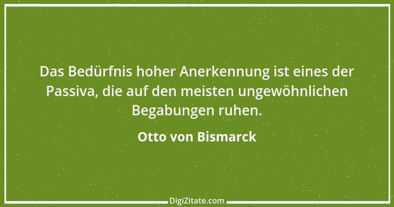 Zitat von Otto von Bismarck 86