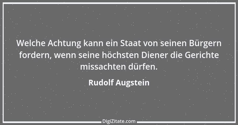 Zitat von Rudolf Augstein 9