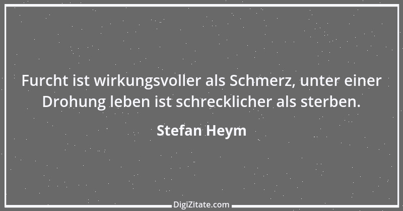 Zitat von Stefan Heym 33