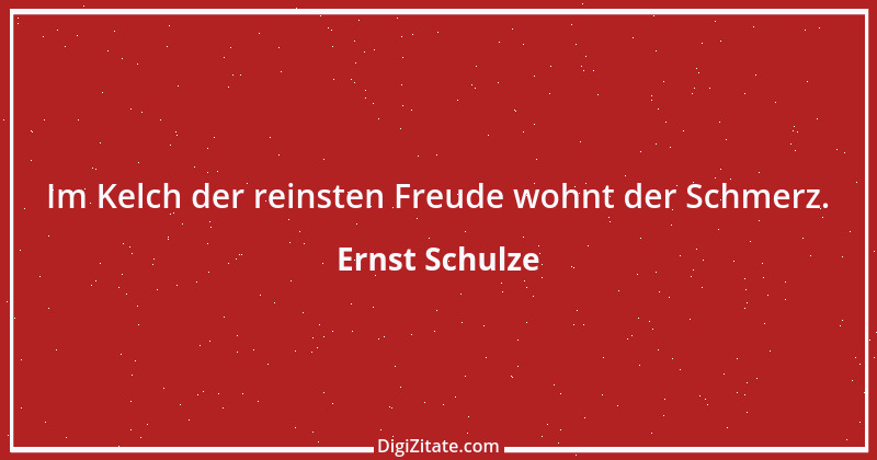 Zitat von Ernst Schulze 5