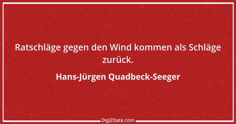 Zitat von Hans-Jürgen Quadbeck-Seeger 17