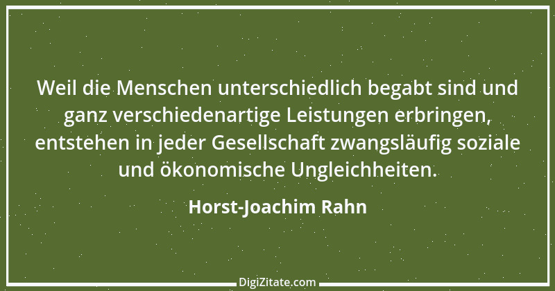 Zitat von Horst-Joachim Rahn 70