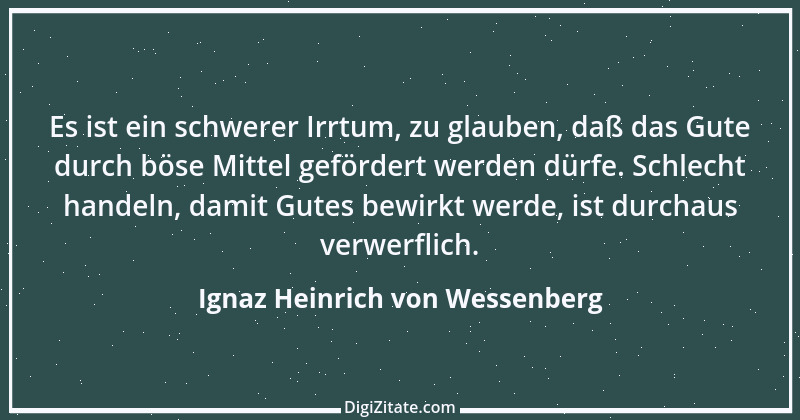 Zitat von Ignaz Heinrich von Wessenberg 22