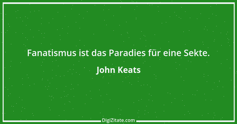 Zitat von John Keats 5