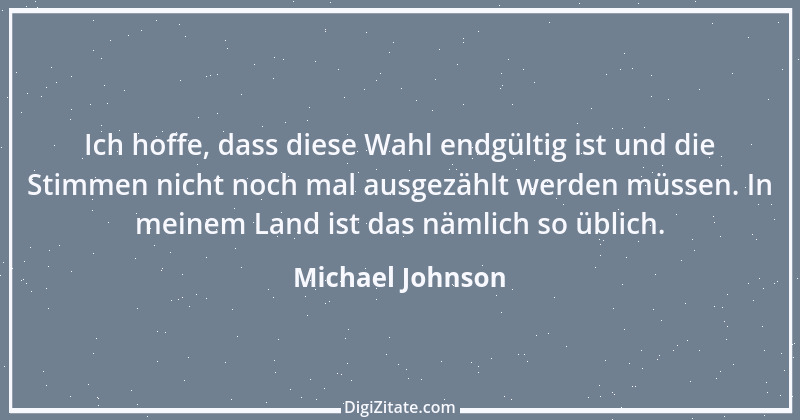 Zitat von Michael Johnson 1