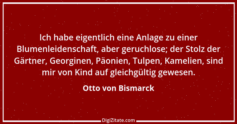 Zitat von Otto von Bismarck 87