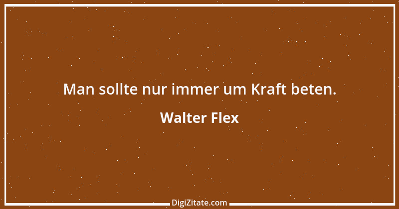 Zitat von Walter Flex 3