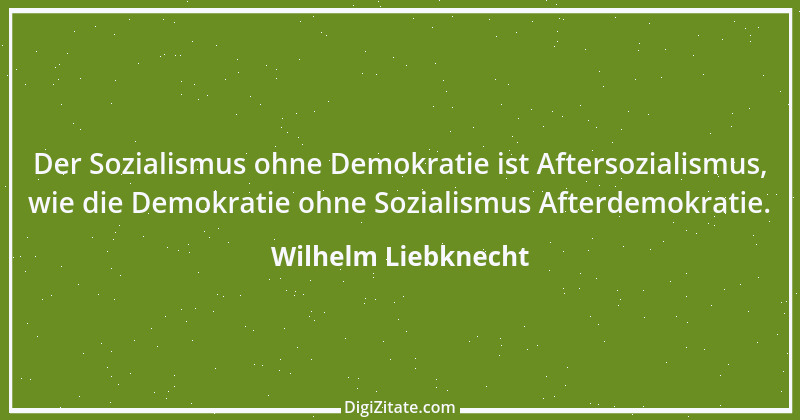 Zitat von Wilhelm Liebknecht 19