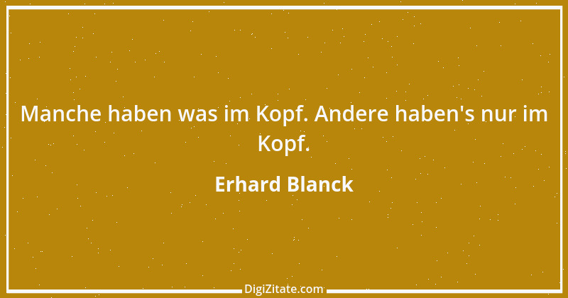 Zitat von Erhard Blanck 1945