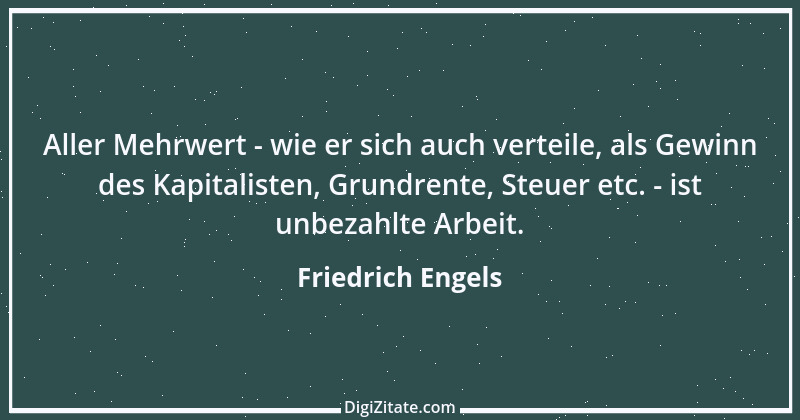 Zitat von Friedrich Engels 38