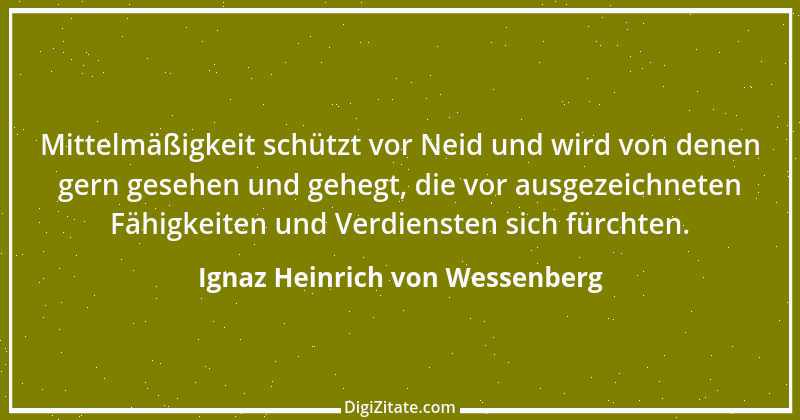 Zitat von Ignaz Heinrich von Wessenberg 23