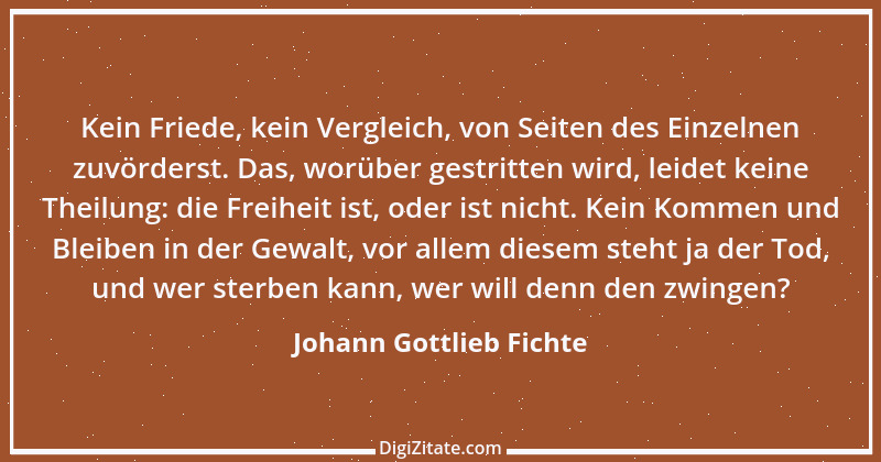 Zitat von Johann Gottlieb Fichte 84