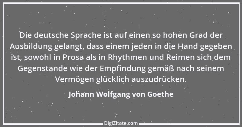 Zitat von Johann Wolfgang von Goethe 1390