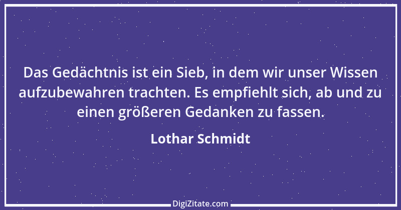 Zitat von Lothar Schmidt 86