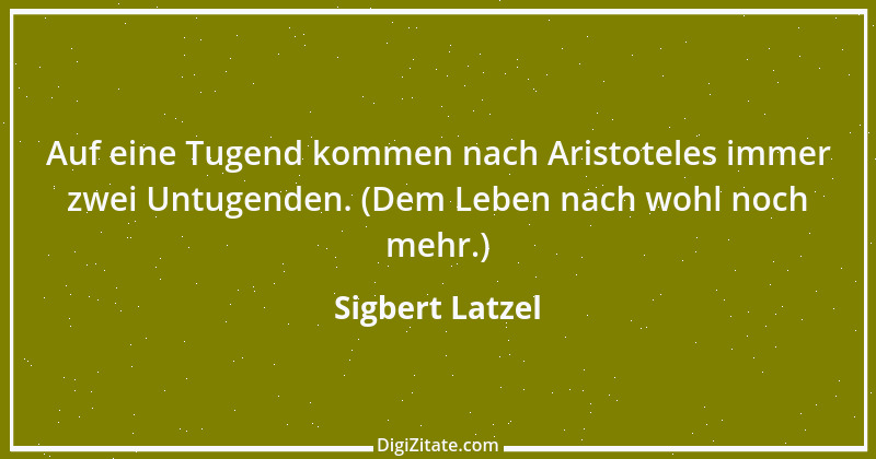 Zitat von Sigbert Latzel 299