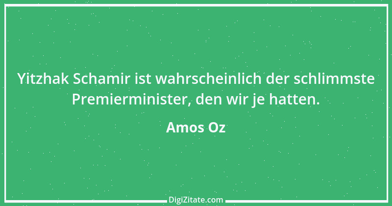 Zitat von Amos Oz 11