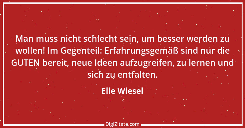 Zitat von Elie Wiesel 2