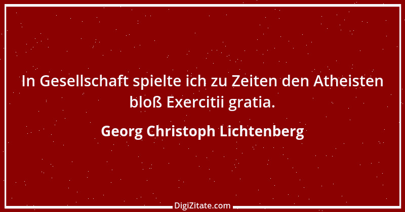 Zitat von Georg Christoph Lichtenberg 1123