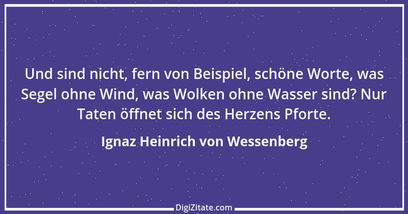 Zitat von Ignaz Heinrich von Wessenberg 24