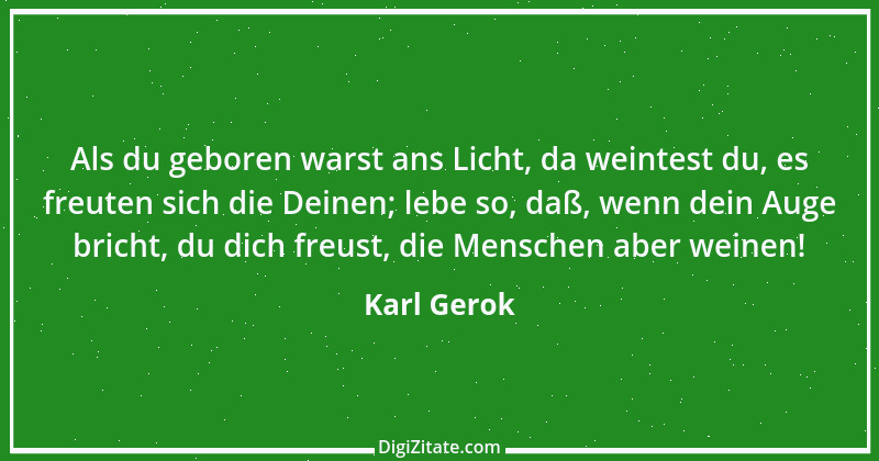 Zitat von Karl Gerok 6