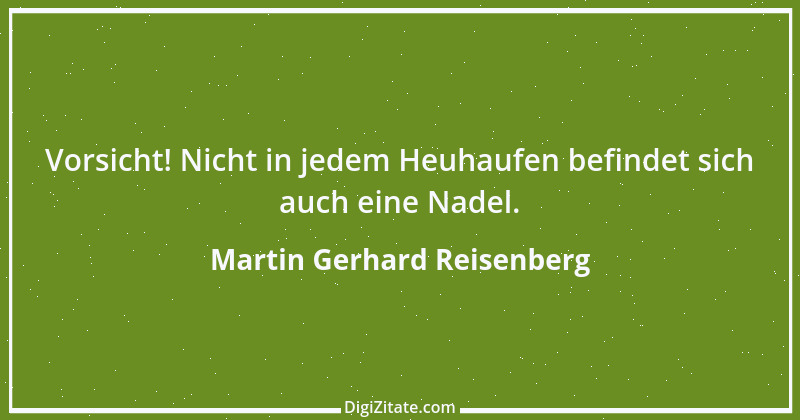 Zitat von Martin Gerhard Reisenberg 2706