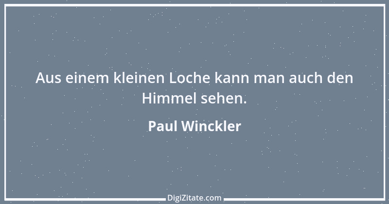 Zitat von Paul Winckler 18