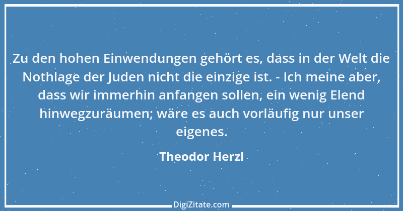 Zitat von Theodor Herzl 12