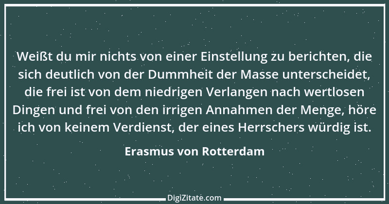 Zitat von Erasmus von Rotterdam 42